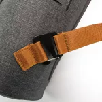 Rucsac impermeabil Zulupack® Indy 12L – IP67 Gri închis pentru drumeții și utilizare urbană