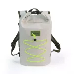Rucsac impermeabil Zulupack® Indy 12L Cordura® – IP67 Alb pentru drumeții și utilizare urbană