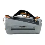 Geantă impermeabilă 40L pentru voiaj și sporturi nautice – Zulupack Rackham gri/camel