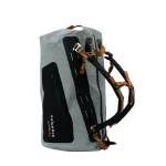 Geantă impermeabilă 40L pentru voiaj și sporturi nautice – Zulupack Rackham gri/camel