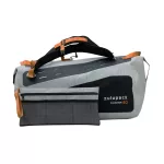 Geantă impermeabilă 40L pentru voiaj și sporturi nautice – Zulupack Rackham gri/camel