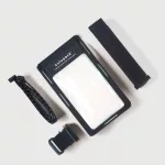 Husă impermeabilă neagră pentru telefon – Zulupack® Phone Pocket – protecție IP68 până la 3 m adâncime