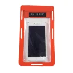 Husă impermeabilă portocalie pentru telefon – Zulupack® Phone Pocket – IP68 până la 3 m