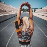 Husă impermeabilă portocalie pentru telefon – Zulupack® Phone Pocket – IP68 până la 3 m