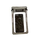 Husă de telefon rezistentă la apă gri, durabilă – Zulupack® Phone Pocket – IP68, până la 3 m adâncime