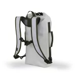 Rucsac impermeabil Zulupack® Indy 20L Cordura® – IP67 alb/camel - pentru sporturi nautice, drumeții și utilizare urbană
