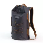 Rucsac impermeabil Zulupack® Indy 25L – IP67, gri închis – pentru sporturi nautice, drumeții și utilizare urbană