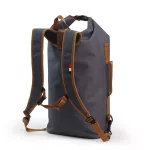 Rucsac impermeabil Zulupack® Indy 25L – IP67, gri închis – pentru sporturi nautice, drumeții și utilizare urbană