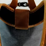 Rucsac impermeabil Zulupack® Indy 25L – IP67, gri închis – pentru sporturi nautice, drumeții și utilizare urbană