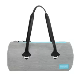 Geantă compactă, impermeabilă pentru sport și călătorii – Zulupack® Yoggy 16L IP65 gri/albastru