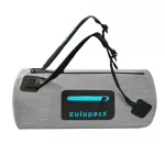 Geantă impermeabilă pentru sport și călătorii – Zulupack® Fit 32L gri/albastru