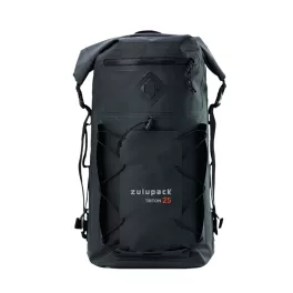 Rucsac impermeabil 25L – IP67, rezistent, ergonomic, pentru drumeții, excursii și sporturi nautice, negru – Zulupack® Triton