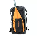 Rucsac impermeabil 25L – IP67, rezistent, ergonomic, pentru drumeții, excursii și sporturi nautice, negru – Zulupack® Triton