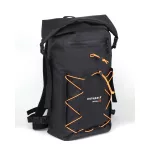 Rucsac impermeabil Zulupack® Triton 25L Cordura® – (IP67), negru – pentru drumeții și sporturi nautice