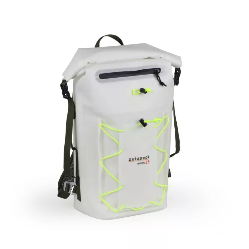 Rucsac impermeabil Zulupack® Triton 25L – IP67, negru, pentru drumeții și sporturi nautice