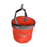 Găleată pliabilă pentru barcă și camping – Zulupack® Bosco 15L – portocalie