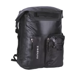 Rucsac impermeabil negru pentru drumeții lungi și sporturi nautice – Zulupack® Nomad 35L IP67
