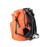 Rucsac impermeabil portocaliu pentru drumeții de mai multe zile și sporturi nautice – Zulupack® Nomad 35L IP67