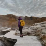 Rucsac impermeabil galben pentru drumeții și sporturi nautice – Zulupack® Nomad 35L IP67