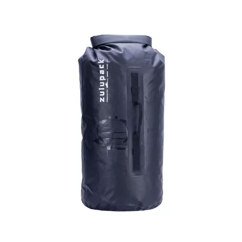Rucsac etanș pentru SUP, caiac și barcă – Zulupack® Tube 45L IP67 - negru