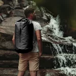 Rucsac etanș pentru SUP, caiac și barcă – Zulupack® Tube 45L IP67 - negru