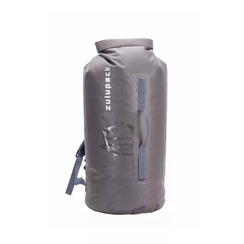 Rucsac impermeabil pentru SUP, caiac și navigație – gri Zulupack® Tube 45L IP67