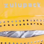 Geantă impermeabilă IP66 pentru sporturi nautice și aventuri outdoor – Zulupack® Borneo 45L galbenă